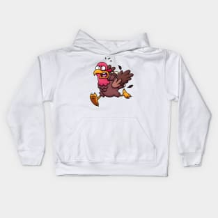 Running Turkey Kids Hoodie